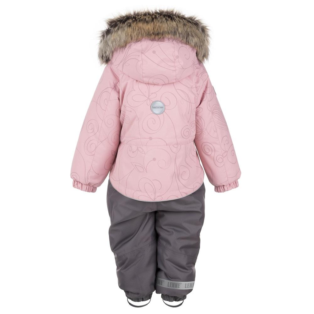 ​​Детский зимний комбинезон HAILY, розовый/графит (21322/2330), Lenne (Ленне)
